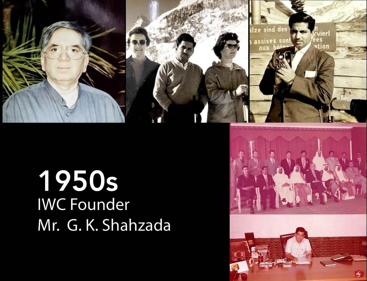 IWC Founder Mr. G. K. Shahzada - 1950